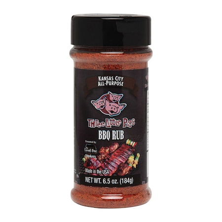 Three Little Pigs Three Little Pigs Kansas City All-Purpose BBQ Rub 6.5 oz OW85165